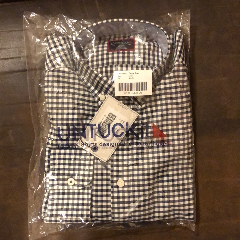 Brand new dress shirt slim fit